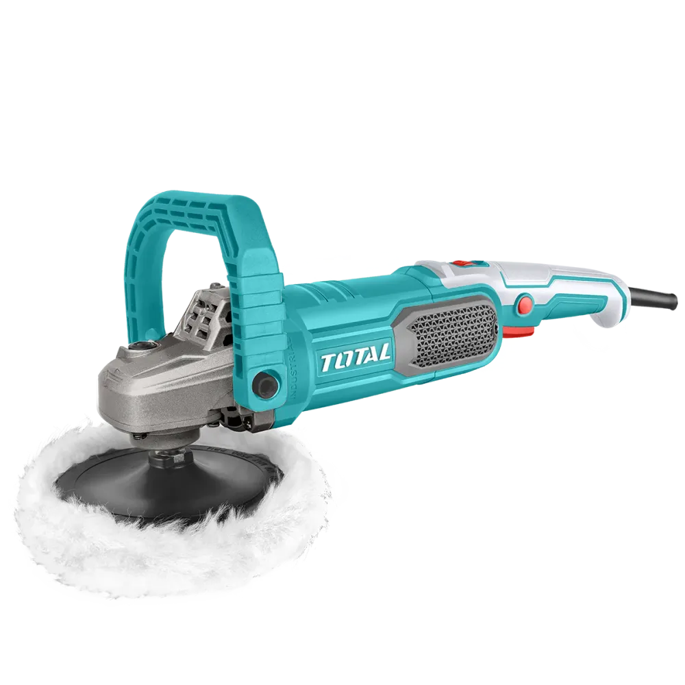 Polizor pentru slefuit TOTAL 180mm, 1400W – viteza variabila, maner D, disc si accesorii incluse