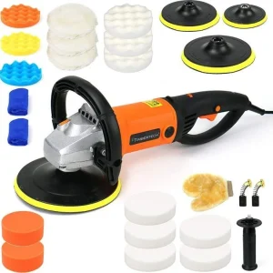 Masina de polisare caroserie, 1400W, 3000 rpm, Multicolor