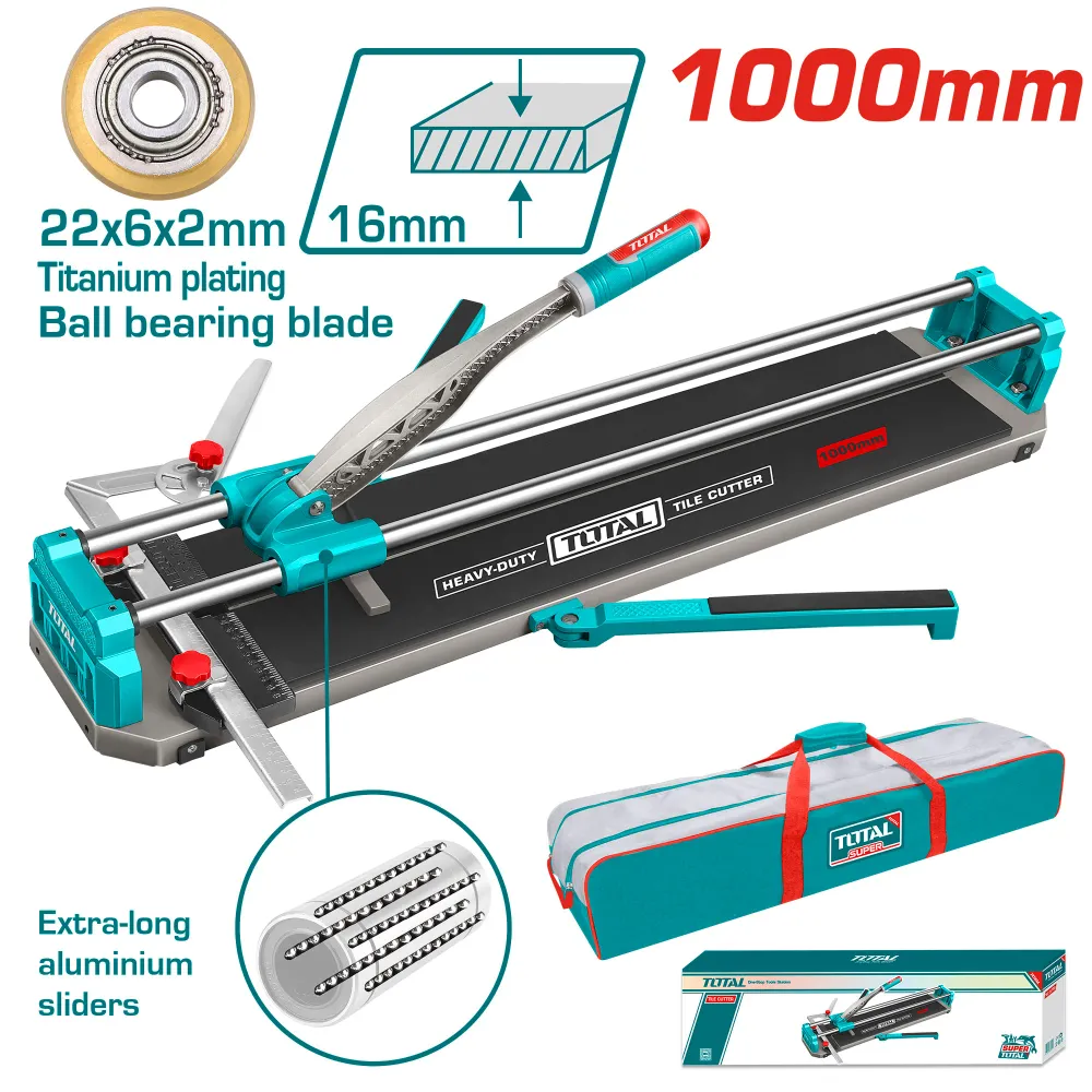 Masina de taiat gresie si faianta TOTAL 1000 mm, grosime taiere 16 mm