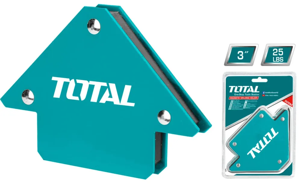 Coltare magnetice pentru sudura TOTAL 3” 45°,90°