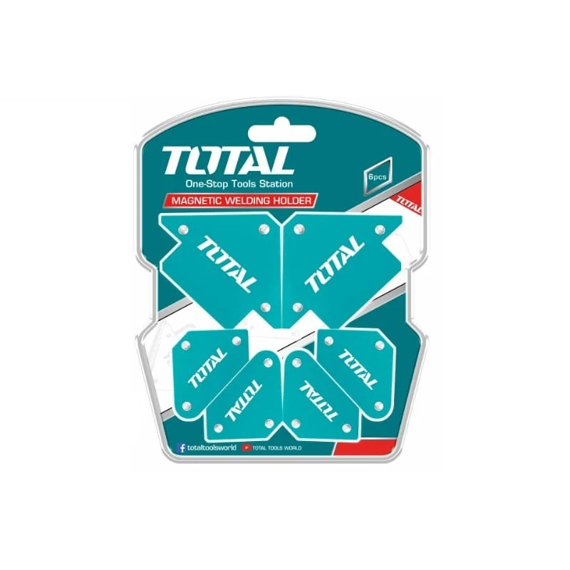 Set 6 coltare magnetice TOTAL pentru sudura