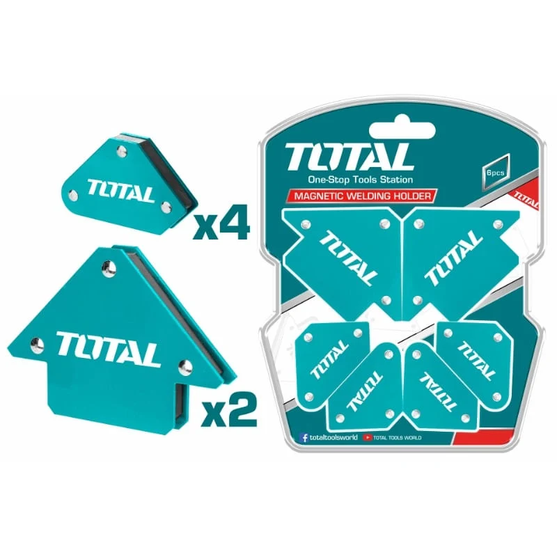 Set 6 coltare magnetice TOTAL pentru sudura