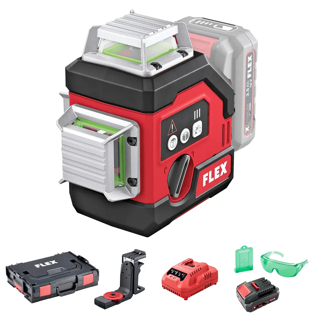 Laser Flex ALC 3/360-G/R 10.8 SET 10.8V 2.5Ah