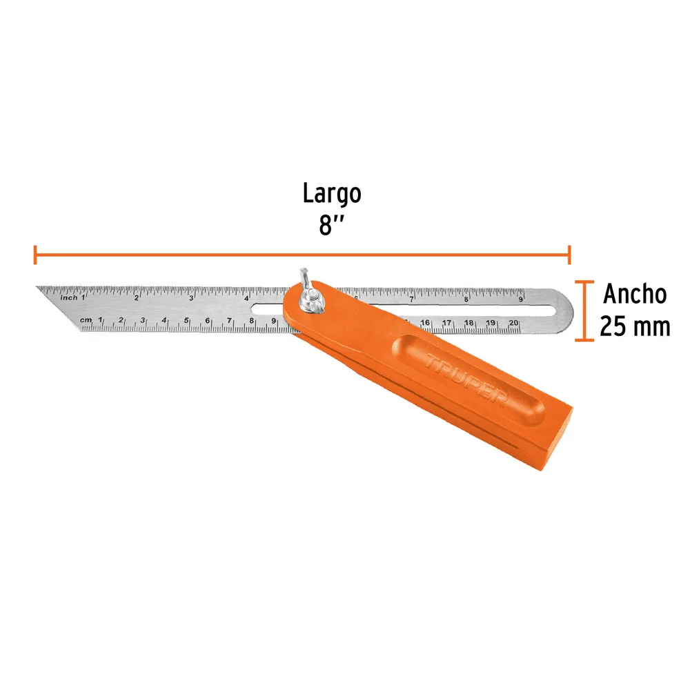 Echer din din otel inoxidabil, 20 cm - Truper