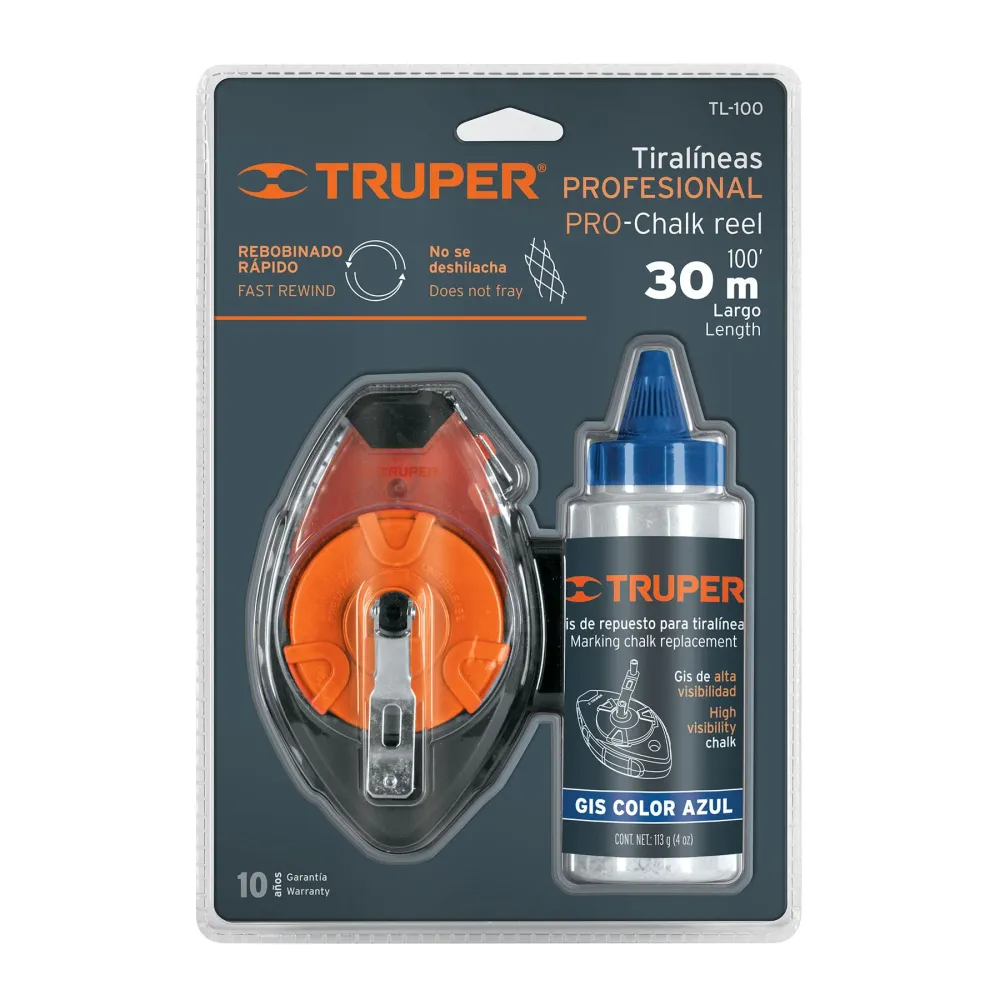 Set sfoara si praf de trasat, 30 m, Truper