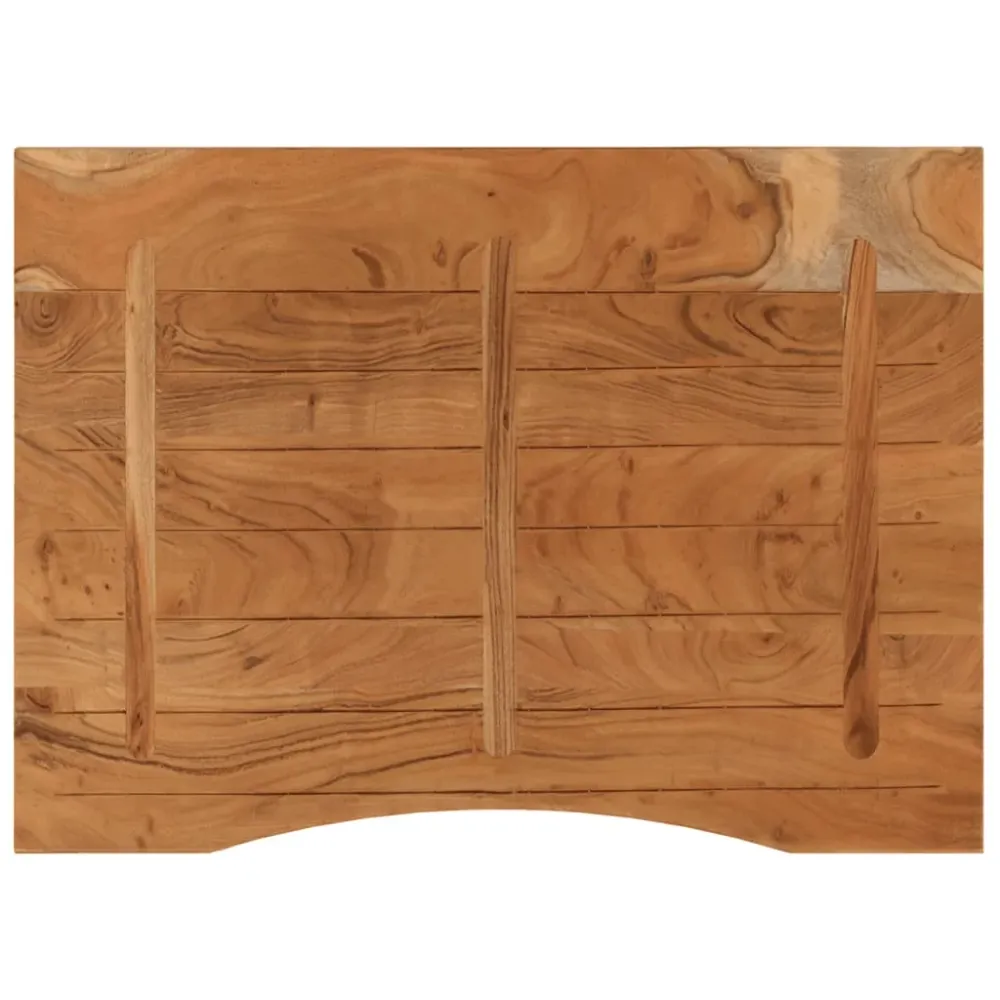 Blat de birou 100x80x2,5 cm dreptunghiular lemn masiv de acacia