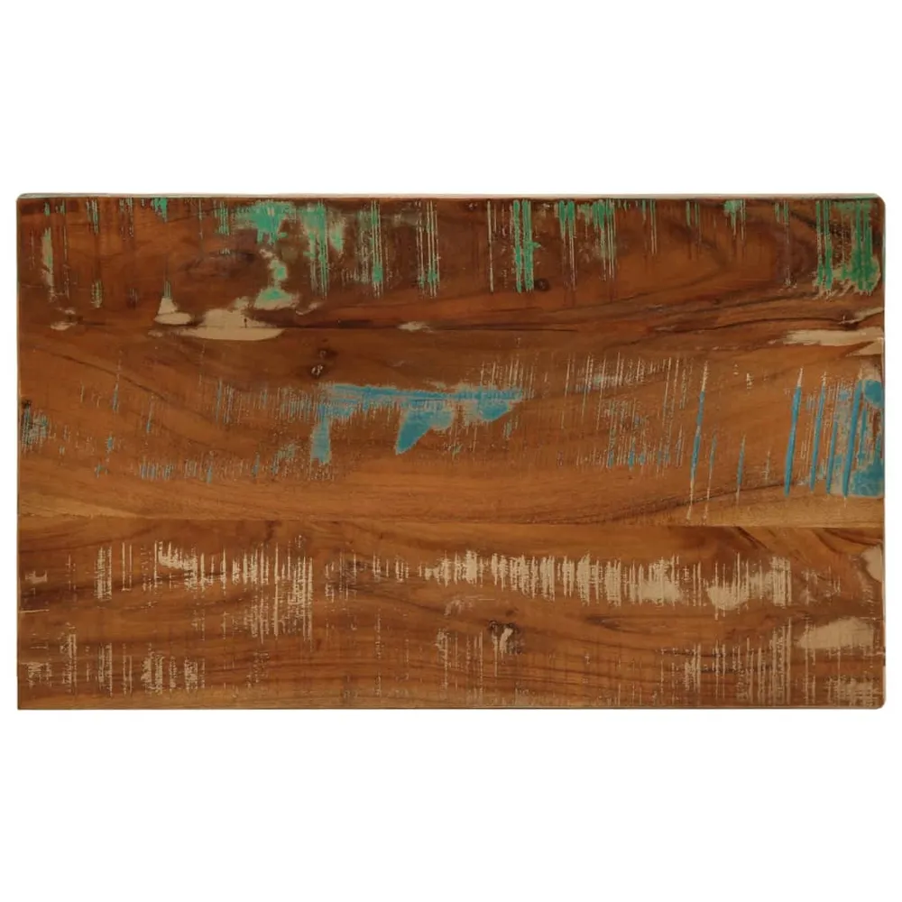 Blat de masă, 50x30x2,5 cm, dreptunghiular, lemn masiv reciclat