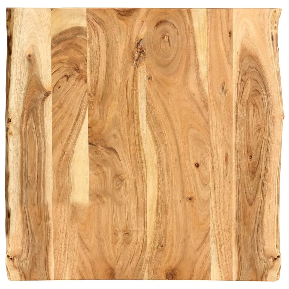 Blat de masă, 58x(50-60)x2,5 cm, lemn masiv de acacia