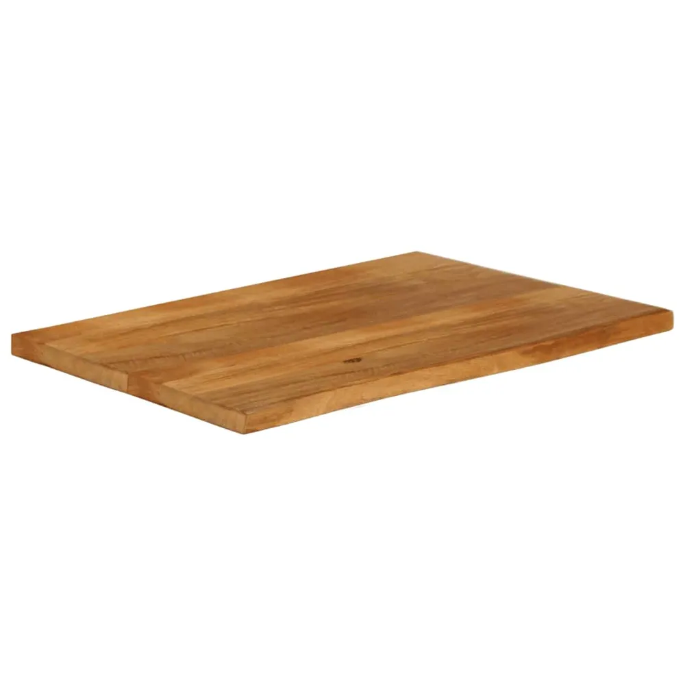 Blat de masă contur organic 120x60x2,5 cm, lemn masiv de pin
