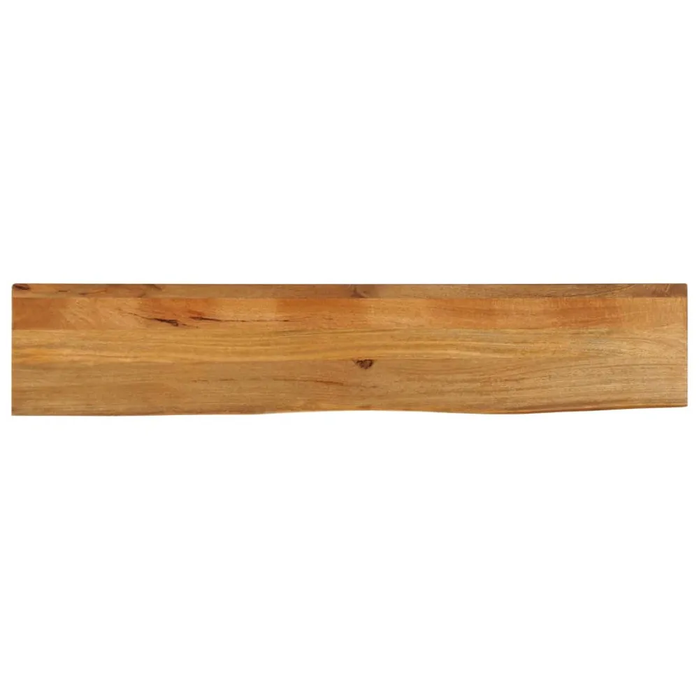 Blat de masă contur organic 140x20x2,5 cm lemn masiv de mango