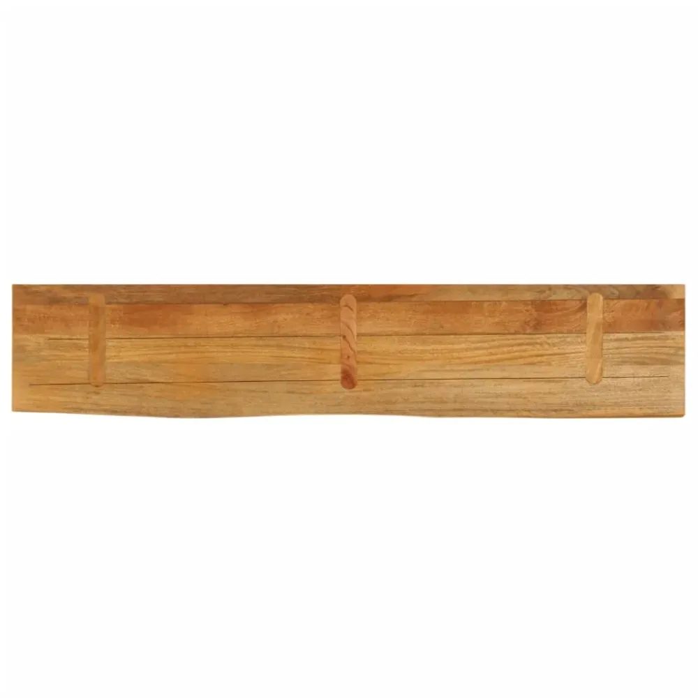Blat de masă contur organic 160x20x2,5 cm lemn masiv de mango