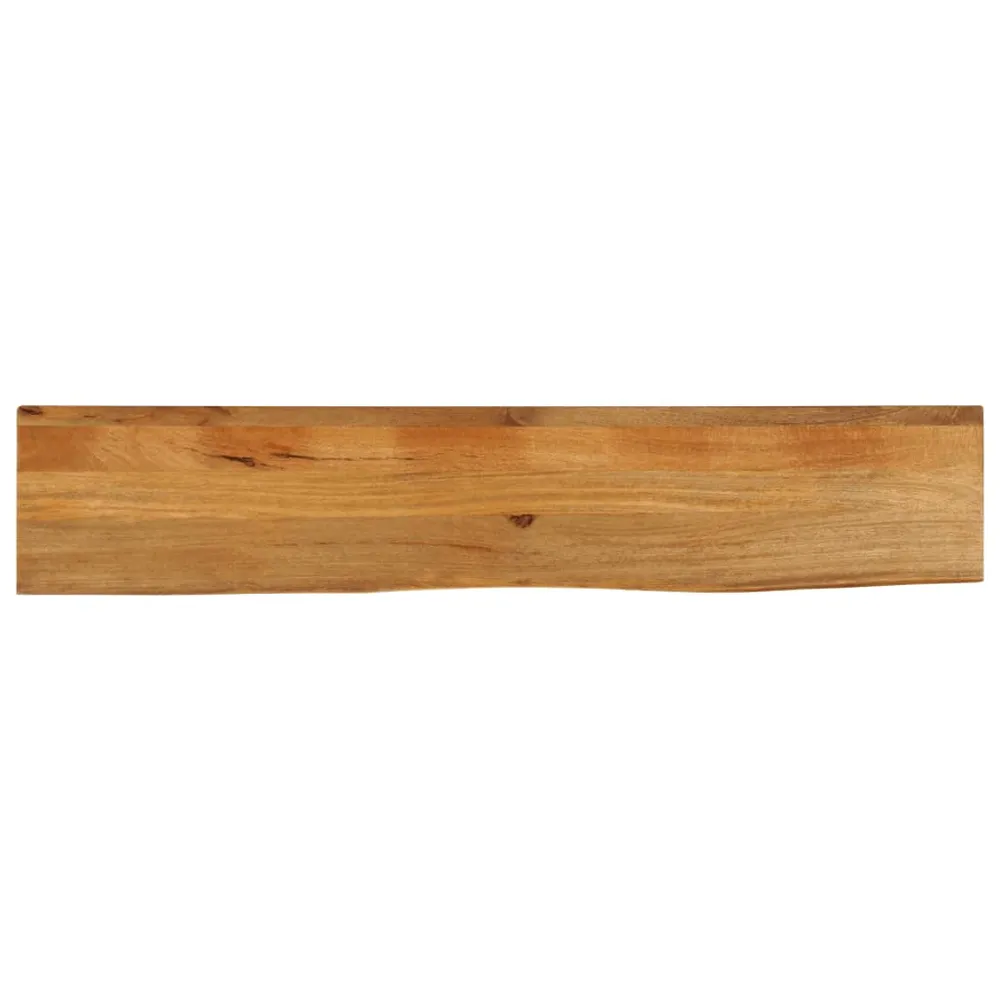 Blat de masă contur organic 180x30x3,8 cm lemn masiv de mango