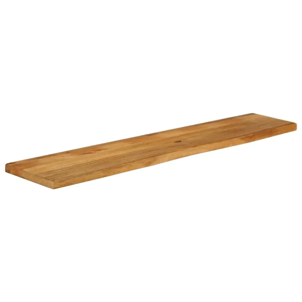 Blat de masă contur organic 180x40x3,8 cm lemn masiv de mango