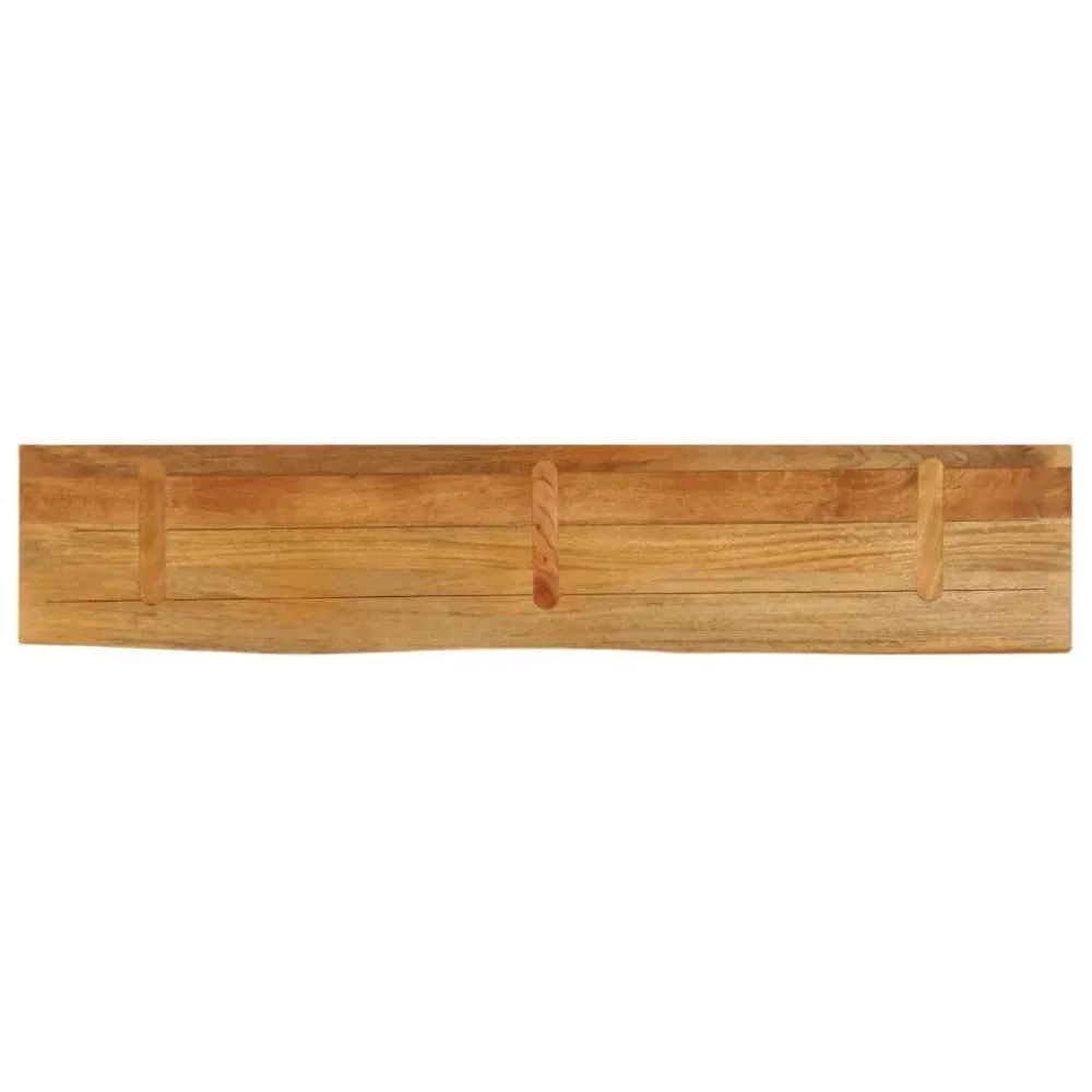 Blat de masă contur organic 180x40x3,8 cm lemn masiv de mango