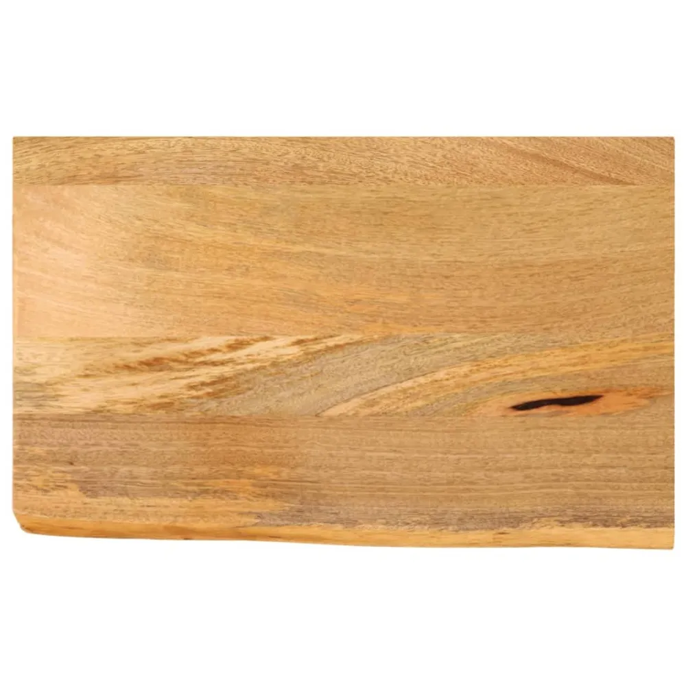 Blat de masă contur organic 60x40x2,5 cm lemn masiv de mango
