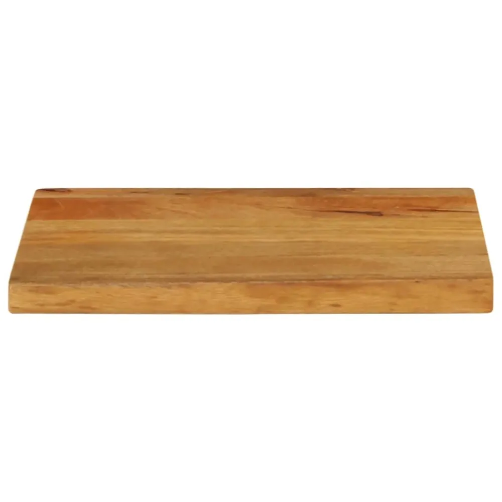 Blat de masă contur organic 60x40x3,8 cm lemn masiv de mango