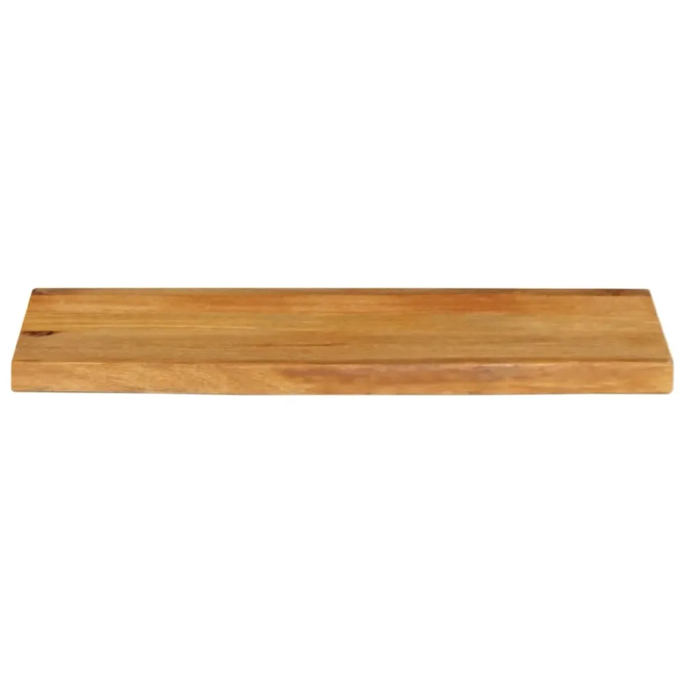 Blat de masă contur organic 80x30x3,8 cm lemn masiv de mango