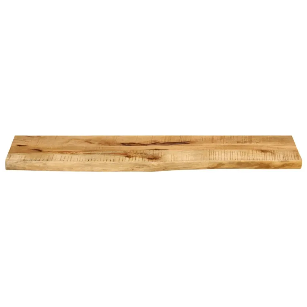 Blat de masă margine naturală, 100x30x2,5 cm, lemn masiv mango