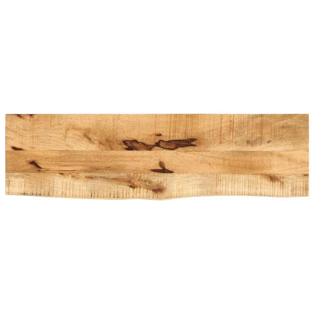 Blat de masă margine naturală, 110x20x2,5 cm, lemn masiv mango