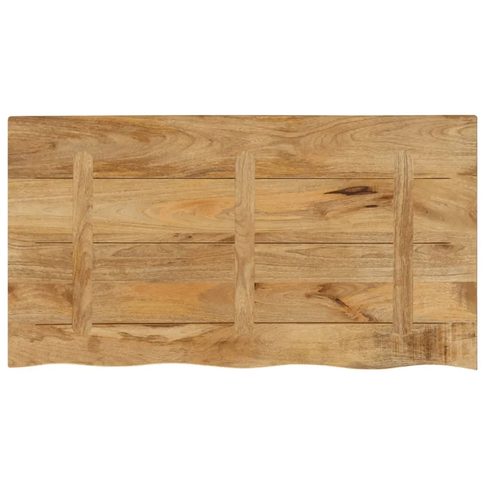 Blat de masă margine naturală, 110x60x3,8 cm, lemn masiv mango