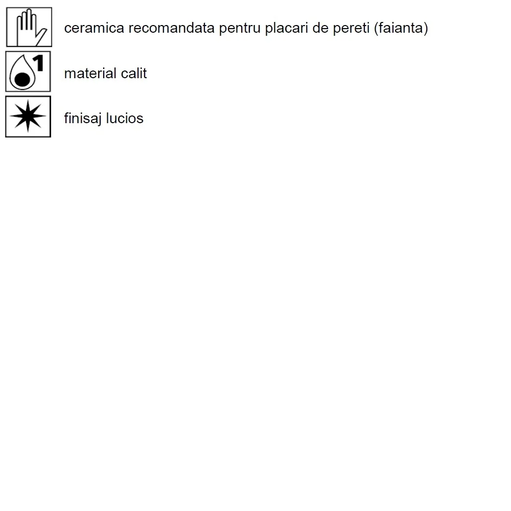 Faianta baie / bucatarie alba 20x50 cm, Marazzi Blancos Logica