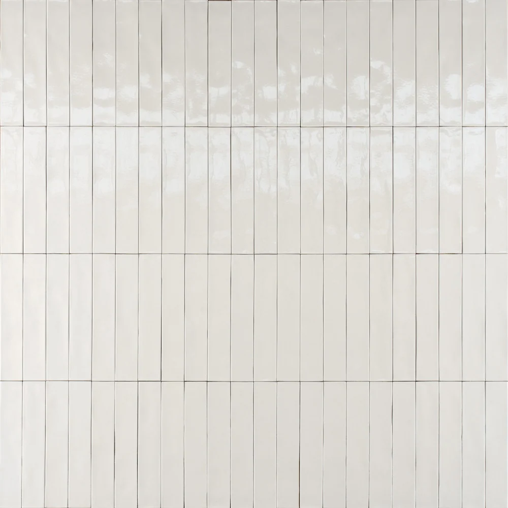 Faianta baie / bucatarie alba 5.3x30 cm, Marazzi Luz Bianco