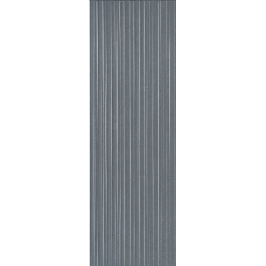 Faianta baie / bucatarie albastra 25x76 cm, Marazzi Chalk Avio Struttura Fiber 3D