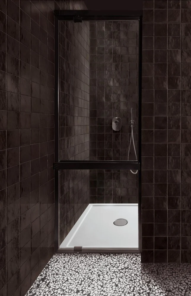 Faianta baie / bucatarie antracit 10x10 cm, Marazzi Zellige Lux Carbone