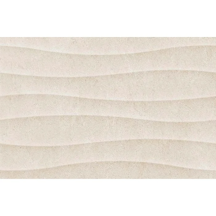 Faianta baie / bucatarie bej 20x50 cm, Marazzi Stream Struttura Wind 3D Beige
