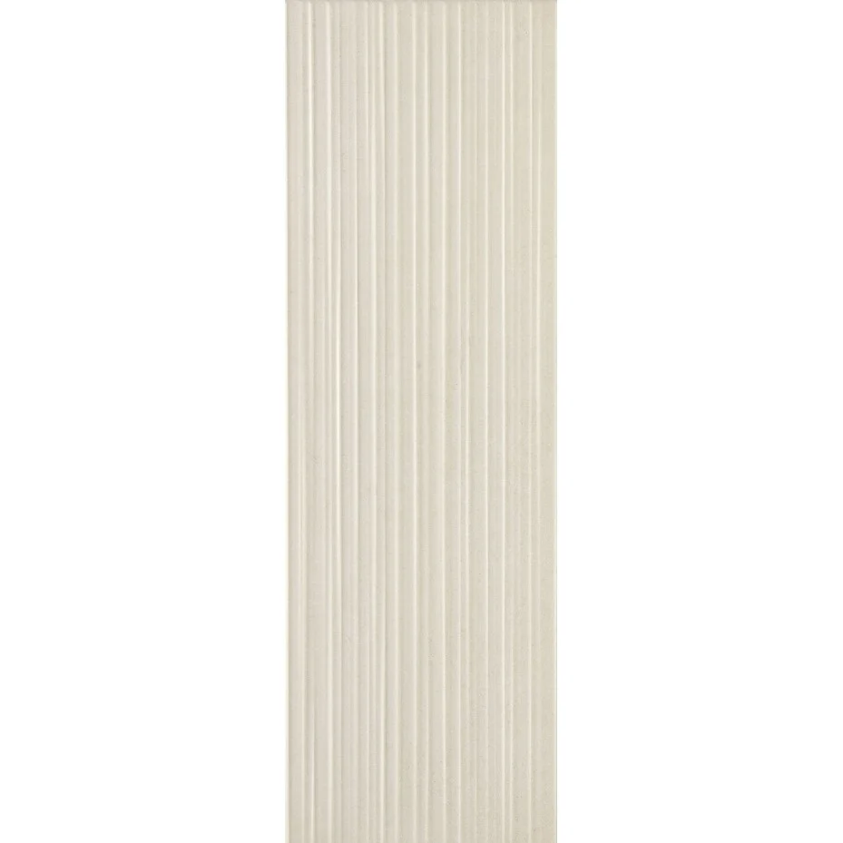 Faianta baie / bucatarie bej 25x76 cm, Marazzi Chalk Sand Struttura Fiber 3D