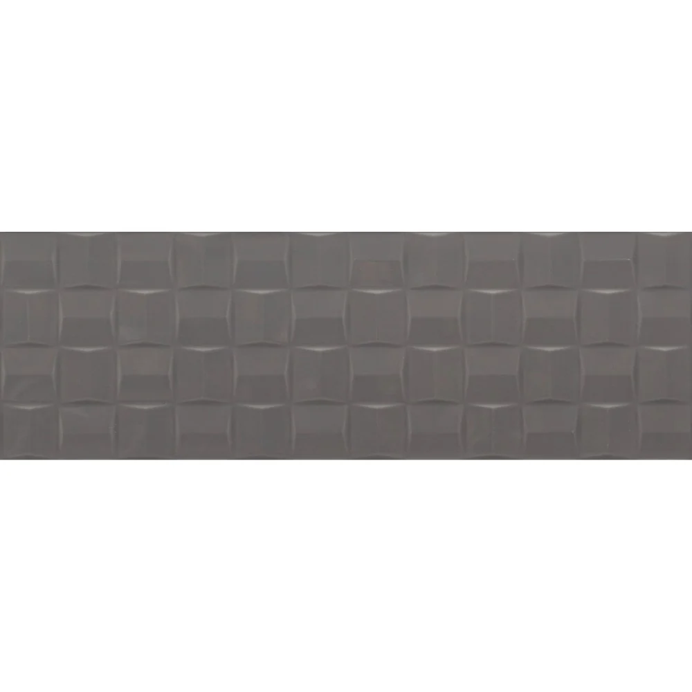 Faianta baie / bucatarie gri 25x76 cm, Marazzi Pottery Struttura Cube Slate