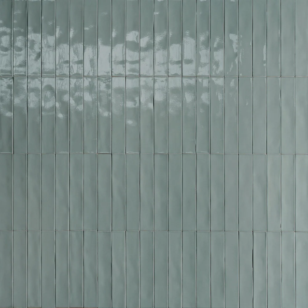 Faianta baie / bucatarie gri 5.3x30 cm, Marazzi Luz Azzurro