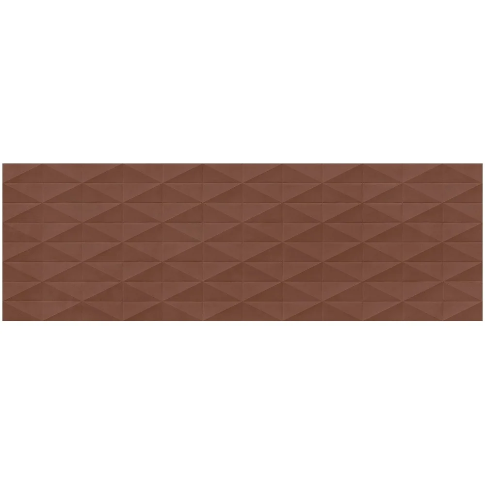 Faianta baie / bucatarie maro 25x76 cm, Marazzi Chill Clay Struttura 3D Diamond