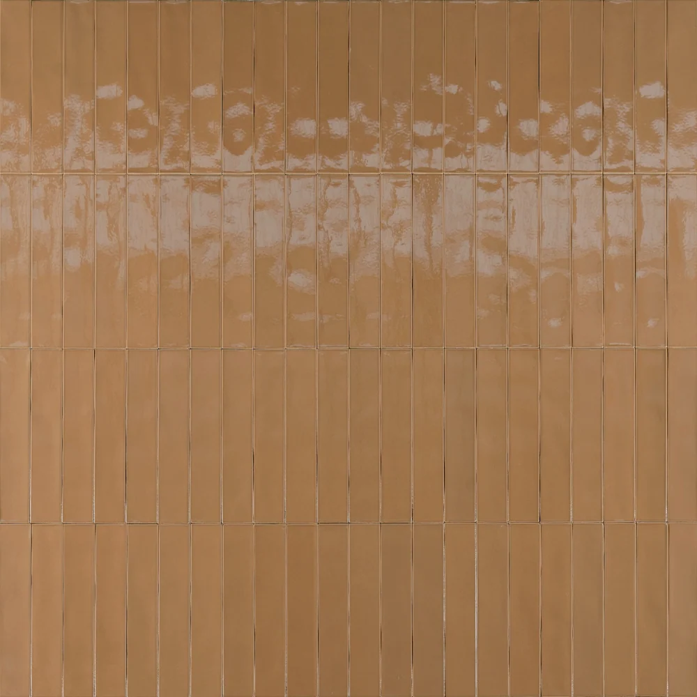 Faianta baie / bucatarie maro 5.3x30 cm, Marazzi Luz Caramel