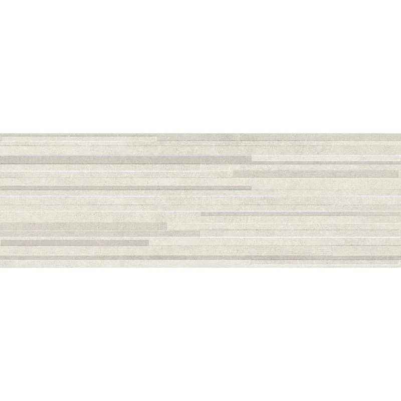 Faianta baie / bucatarie rectificata alba 30x90 cm, Marazzi Dover White Struttura Block