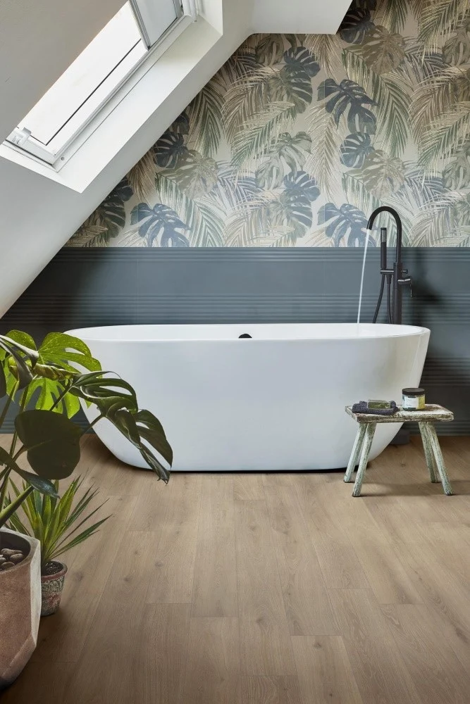 Faianta baie / bucatarie rectificata albastra 40x120 cm, Marazzi Momenti Blu Struttura Duo 3D