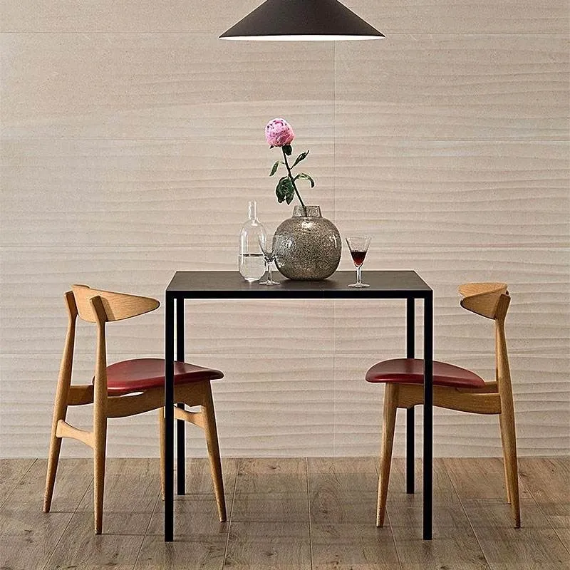 Faianta baie / bucatarie rectificata crem 40x120 cm, Marazzi Stone Art Ivory Struttura Move 3D