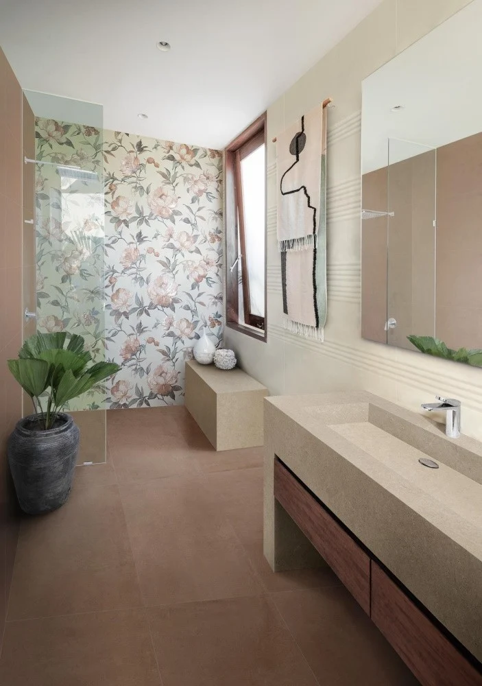 Faianta baie / bucatarie rectificata crem 40x120 cm, Marazzi Momenti Avorio