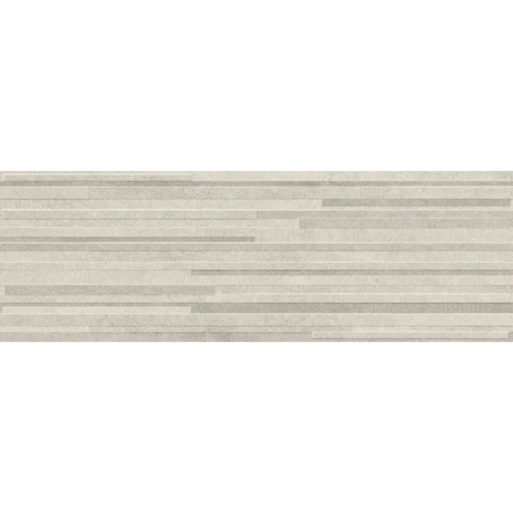 Faianta baie / bucatarie rectificata gri 30x90 cm, Marazzi Dover Grey Struttura Block