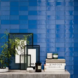 Faianta Decor Ribesalbes Ocean Blue Navy 7.5x30 cm