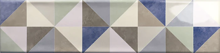 Faianta Decor Ribesalbes Ocean Triangle Mix 7.5x30 cm