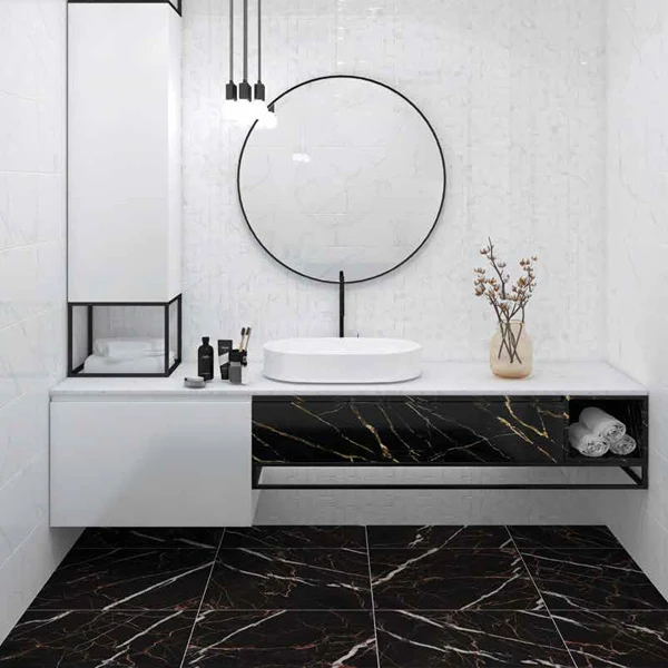 Faianta Kanjiza Luxor White 25x75 cm