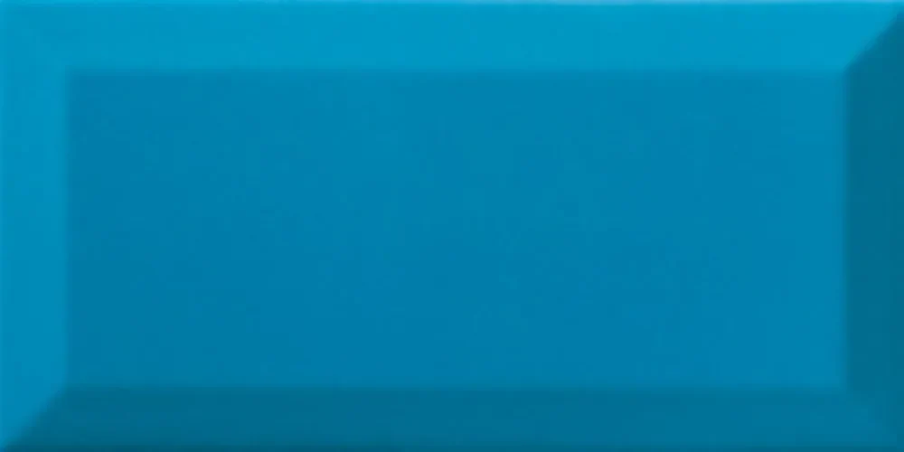 Faianta Metro Ribesalbes Bisel Teal Brillo 10x20 cm lucios