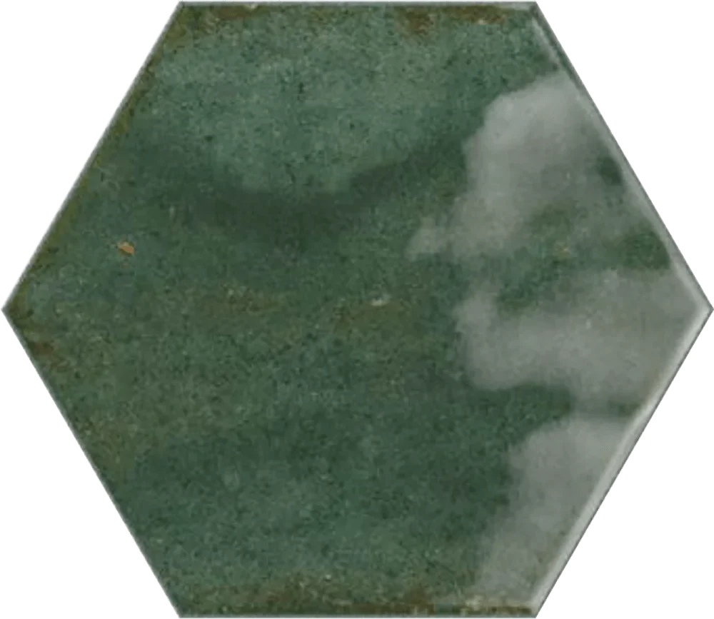 Faianta Ribesalbes Hope Brillo Glossy Hex Olive 15x17.3 cm