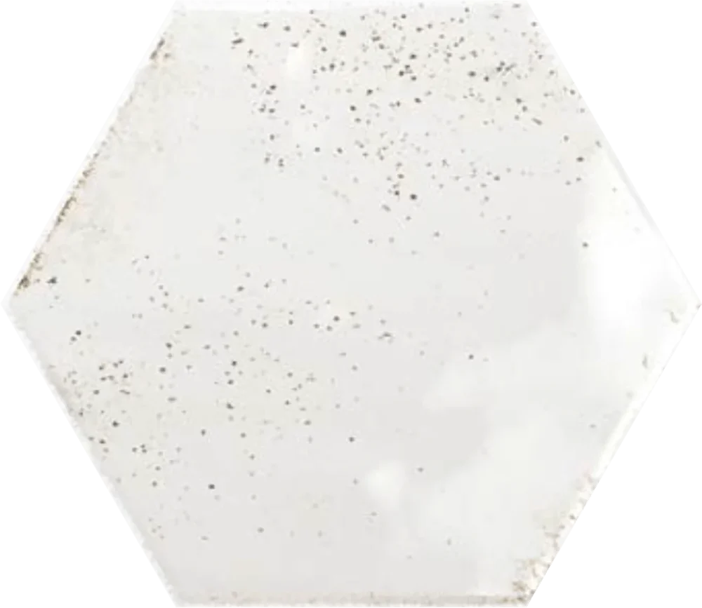 Faianta Ribesalbes Hope Brillo Glossy Hex White 15x17.3 cm