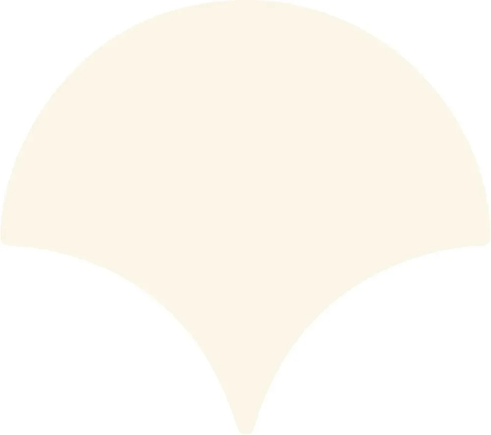 Faianta Ribesalbes Monochrome Drop Ivory Gloss 15.2x17.2 cm