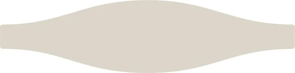 Faianta Ribesalbes Monochrome Wave Creme Glossy 7.5x30 cm