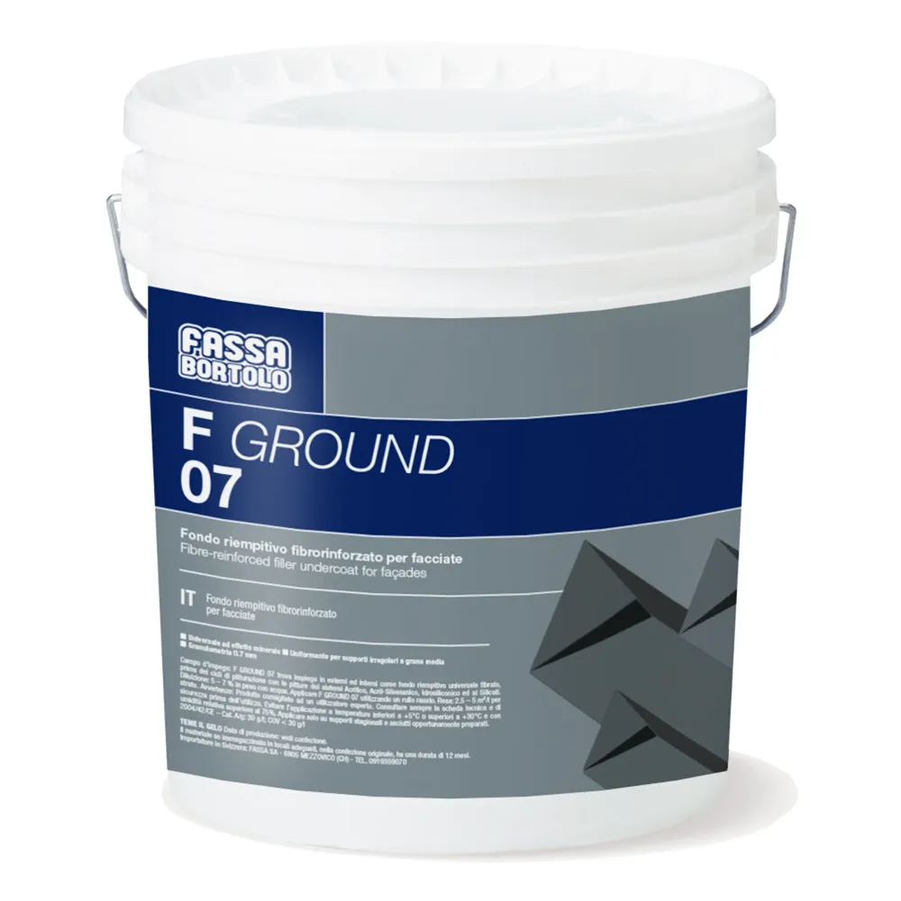 Fassa F Ground 07 Bază de umplere armată cu fibre