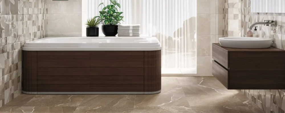 Gresie Alaplana Bodo Mocca Rc MT 60x120 cm