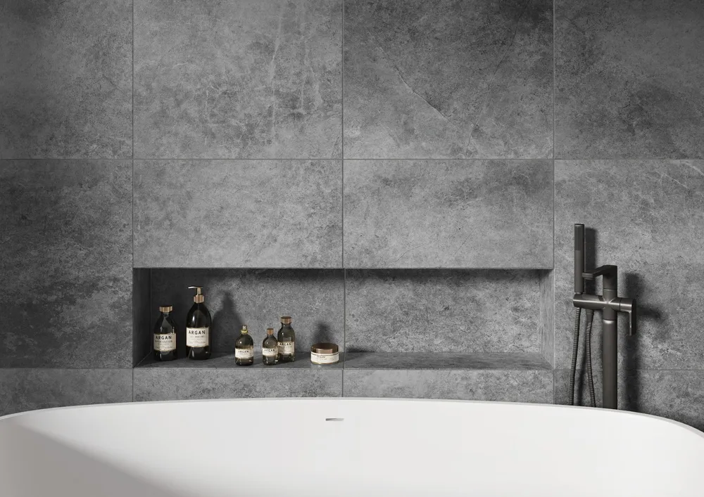 Gresie Cerrad Tacoma Grey rectificata pentru interior/exterior 60x60 cm